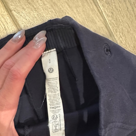 Lululemon wide leg navy pants - Picture 2 of 3